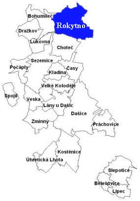 Mapa - Miroregion Loučná